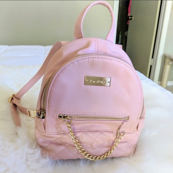 Bebe Bags Pink Mini Bebe Backpack Purse Bag Poshmark Bebe Bags Pink Mini Bebe Backpack Purse Bag Poshmark